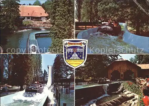 Rust Ortenaukreis Europa Park Wildwasser Bahn  Kat. Rust