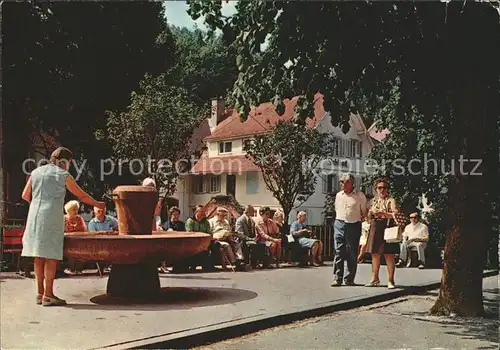 Bad Peterstal Griesbach Renchtal Trinkquelle Stahlbad  Kat. Bad Peterstal Griesbach