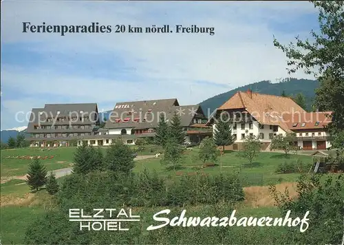 Winden Elztal Elztal Hotel Schwarzbauernhof  Kat. Winden im Elztal