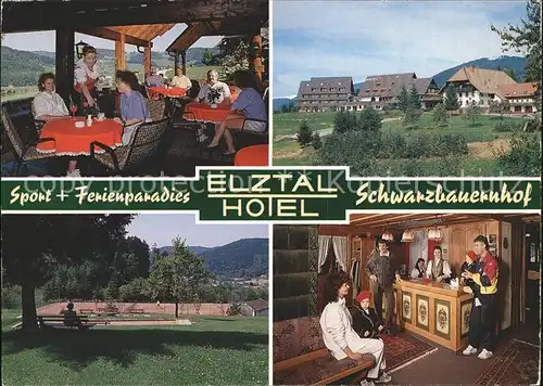 Winden Elztal Elztal Hotel Schwarzbauernhof  Kat. Winden im Elztal