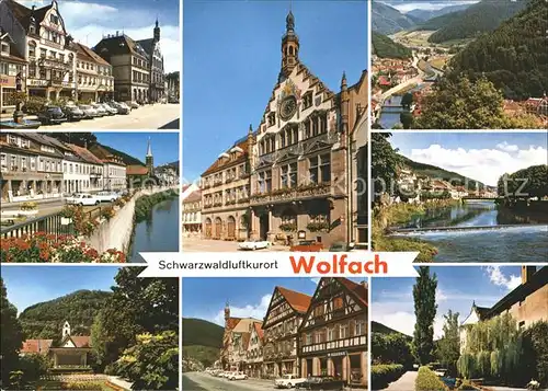 Wolfach Rathaus Kat. Wolfach Schwarzwald