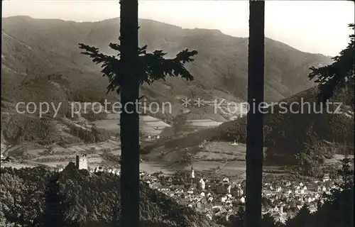 Waldkirch Breisgau Kastelburg Kandel  Kat. Waldkirch