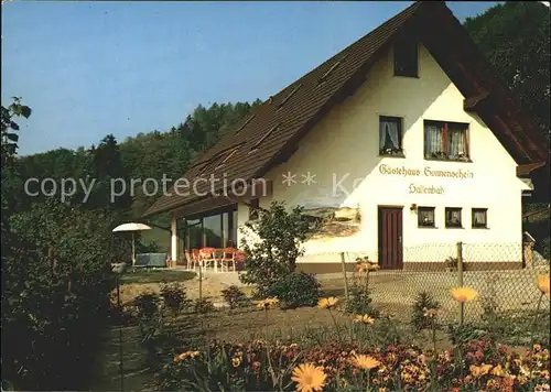 Steinen Wiesental Endenburg Berggasthof Cafe Pension Alpenblick Kat. Steinen