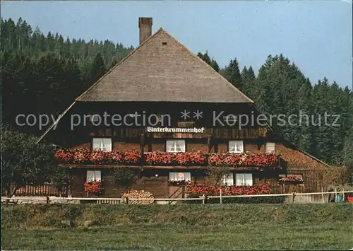 Schluchsee Aha Vesperstube Unterkrummenhof  Kat. Schluchsee