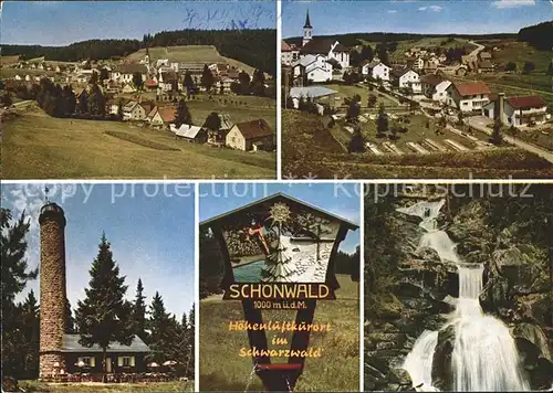 Schoenwald Schwarzwald  Kat. Schoenwald im Schwarzwald