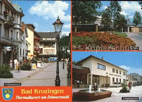 Bad Krozingen Kurhaus Fussgaengerzone  Kat. Bad Krozingen