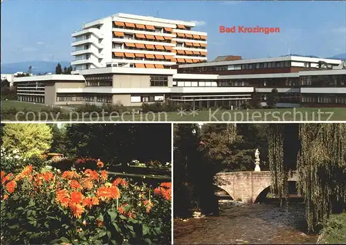 Bad Krozingen Benedikt Kreutz Rehabilitationszentrum Kurpark Bruecke Neumagen  Kat. Bad Krozingen