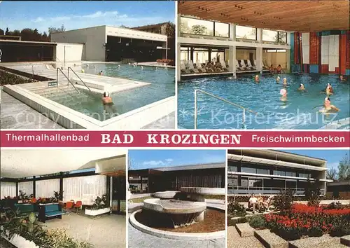 Bad Krozingen Thermalhallenbad Freischwimmbecken Kat. Bad Krozingen