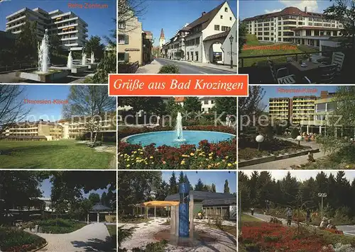 Bad Krozingen Reha Zentrum Theresien Klinik Rheintal Klinik Schwarzwald Klinik Kat. Bad Krozingen