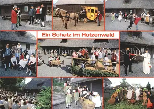 Herrischried Volksstueck Freilichttheater Ein Schatz im Hotzenwald  Kat. Herrischried