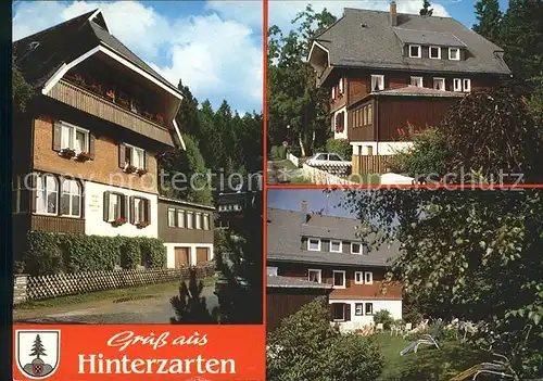 Hinterzarten Marie von Marschall Haus Muettergenesungsheim  Kat. Hinterzarten