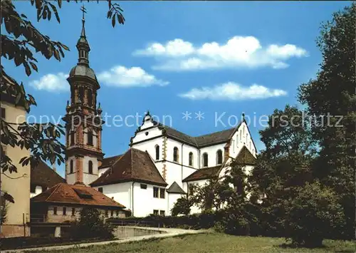 Gengenbach Stadtpfarrkirche St. Marien  Kat. Gengenbach Schwarzwald