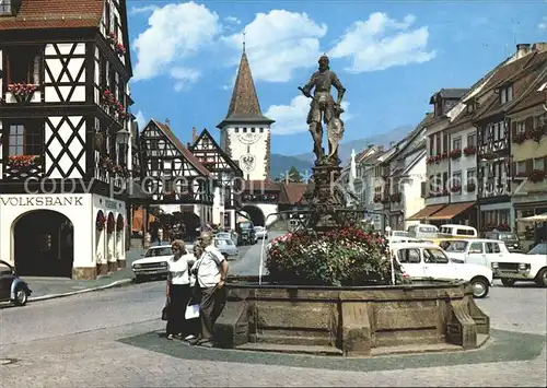 Gengenbach Marktplatz Kat. Gengenbach Schwarzwald