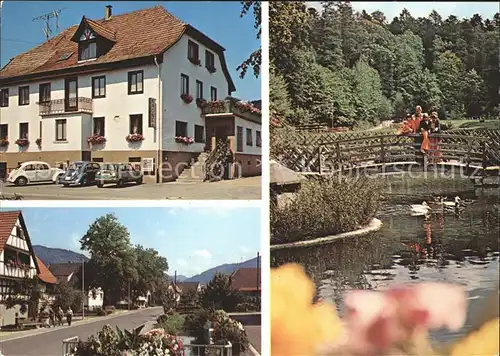 Ohlsbach Restaurant Krone  Kat. Ohlsbach Kinzigtal