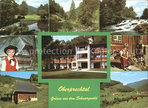 Oberprechtal Gasthof Pension Gaestehaus Hirschen  Kat. Elzach