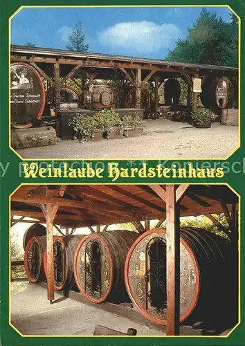 Lauf Baden Pension Hardsteinhaus Weinlaube  Kat. Lauf