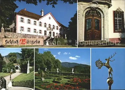 Kandern Schloss Buergeln Gedicht Johann Peter Hebel Kat. Kandern