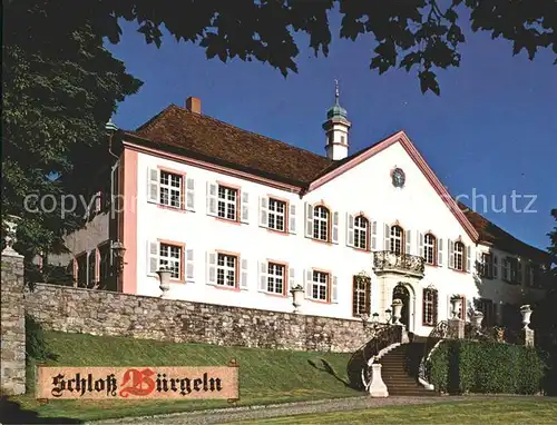 Schloss Buergeln Gedicht Johann Peter Hebel  Kat. Kandern