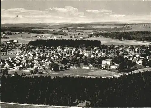 Koenigsfeld Schwarzwald Fliegeraufnahme Kat. Koenigsfeld im Schwarzwald