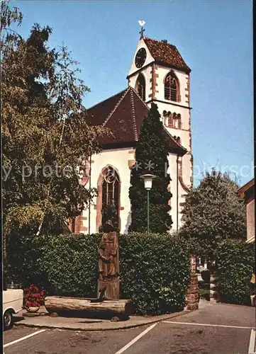 Kirchzarten Katholische Pfarrkirche  Kat. Kirchzarten