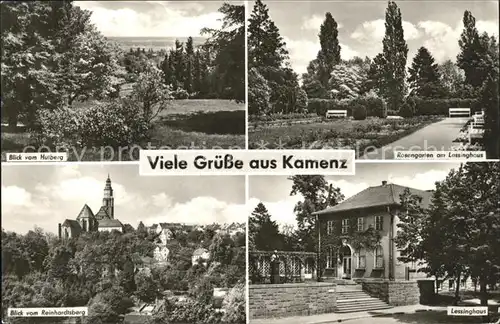 Kamenz Sachsen Reinhardtsberg Rosengarten Lessinghaus  Kat. Kamenz