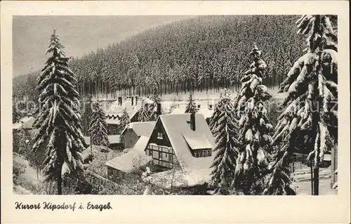 Kipsdorf Ortsansicht Kat. Altenberg