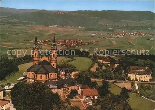 Vierzehnheiligen Fliegeraufnahme Basilika Maintal Kat. Bad Staffelstein