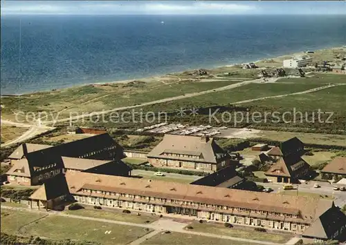 Westerland Sylt Fliegeraufnahme Nordseeklinik Kat. Westerland