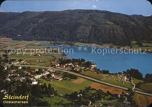 Steindorf Ossiacher See Fliegeraufnahme  / Steindorf am Ossiacher See /Oberkaernten