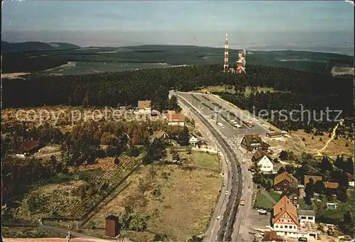 Torfhaus Harz Fliegeraufnahme Sporthotel Brockenblick  Kat. Altenau