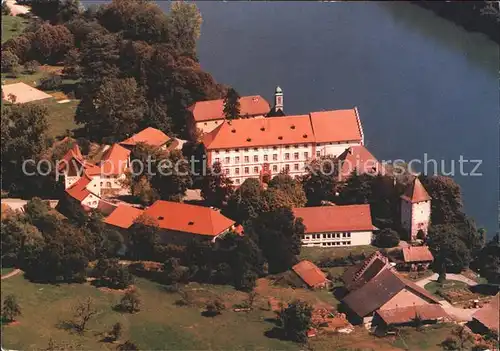 Rheinfelden Baden Fliegeraufnahme Schloss Beuggen Kat. Rheinfelden (Baden)