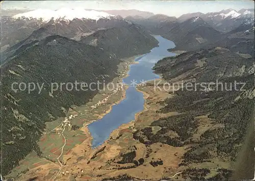 Weissensee Fuessen Fliegeraufnahme Kat. Fuessen