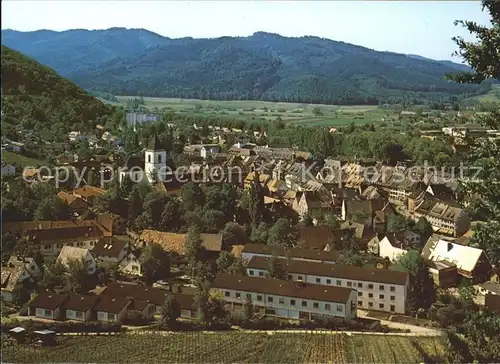 Staufen Breisgau Teilansicht Kat. Staufen im Breisgau