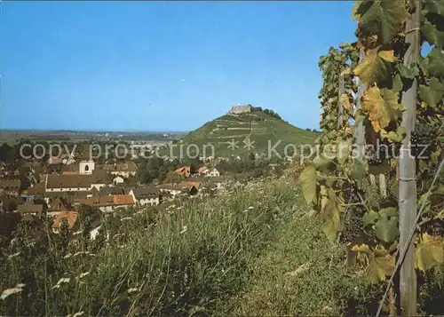 Staufen Breisgau Burgruine Trauben Kat. Staufen im Breisgau