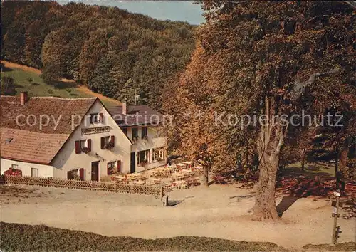 Ebringen Breisgau Gasthaus Schoenberg Hof Kat. Ebringen