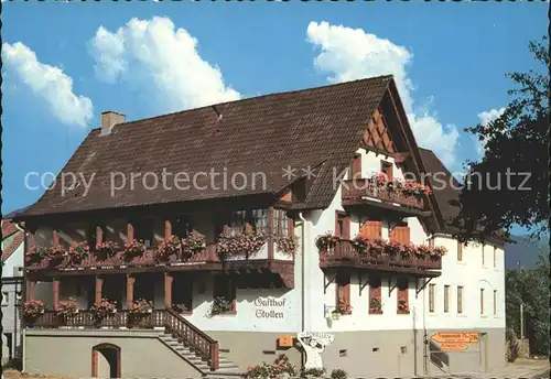 Bleibach Hotel Restaurant Stollen Kat. Gutach im Breisgau