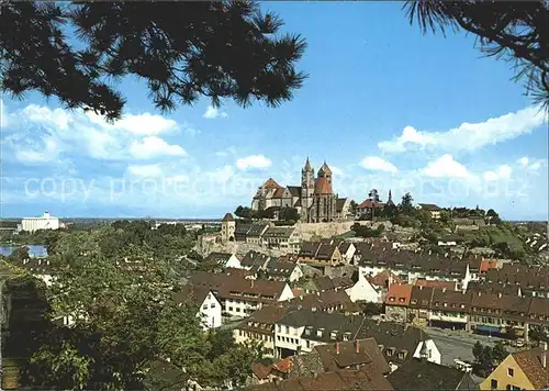 Breisach Rhein Marktplatz Muensterberg Kat. Breisach am Rhein