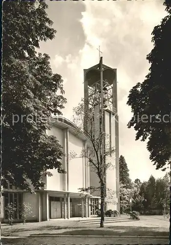 Freiburg Breisgau Evangelische Ludwingskirche Kat. Freiburg im Breisgau