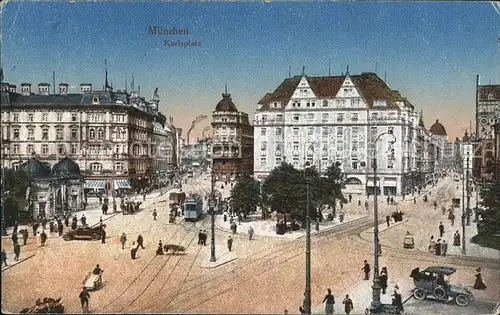 Muenchen Karlsplatz Kat. Muenchen