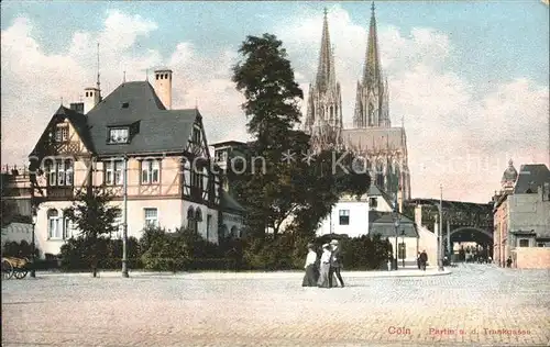 Koeln Rhein Partie Trankgasse  Kat. Koeln