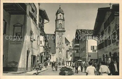 Mittenwald Bayern Hauptstrasse  Kat. Mittenwald