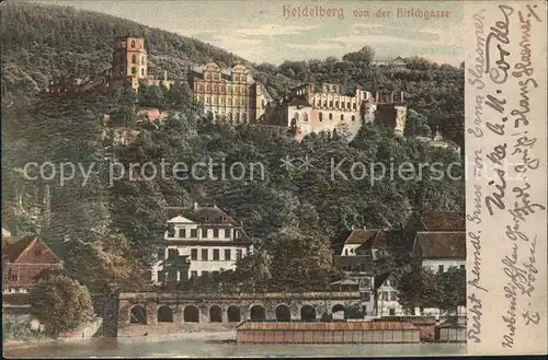 Heidelberg Neckar  Kat. Heidelberg