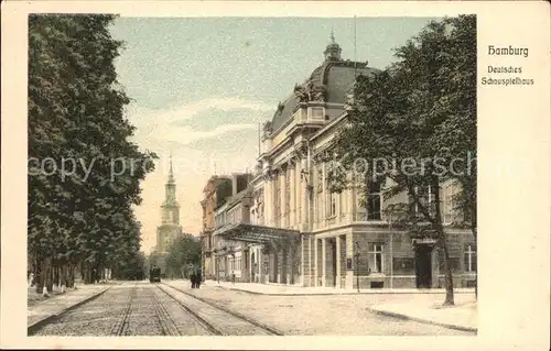 Hamburg Deutsches Schauspielhaus Kat. Hamburg