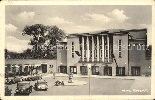Weimar Thueringen Weimarhalle Kat. Weimar