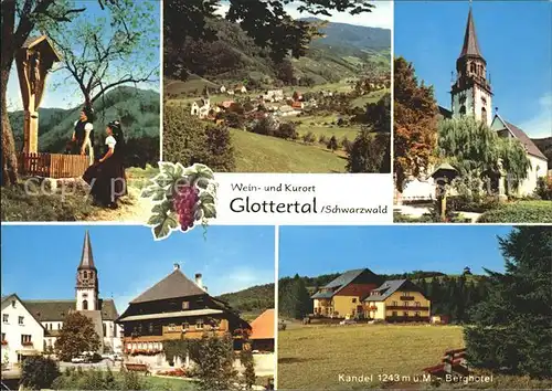 Glottertal Kandel Berghotel  Kat. Glottertal Schwarzwald