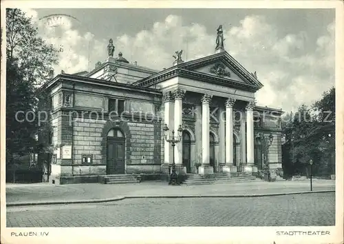 Plauen Vogtland Stadttheater Kat. Plauen