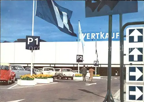 Freiburg Breisgau Wertkauf Center Gundelfinger Strasse  Kat. Freiburg im Breisgau