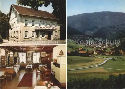 Oberried Breisgau Gasthaus Pension Sternen Post  Kat. Oberried