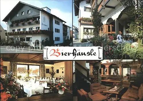 Lehen Freiburg Hotel Restaurant Bierhaeusle  Kat. Freiburg im Breisgau
