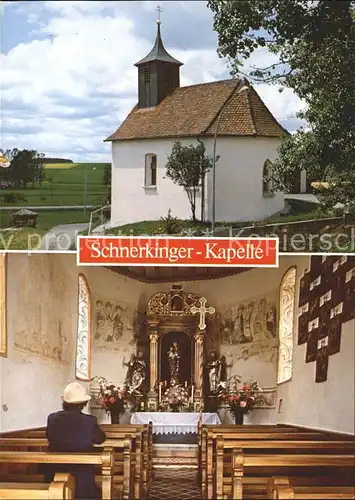 Messkirch Schnerkingen Peter und Paul Kapelle Kat. Messkirch